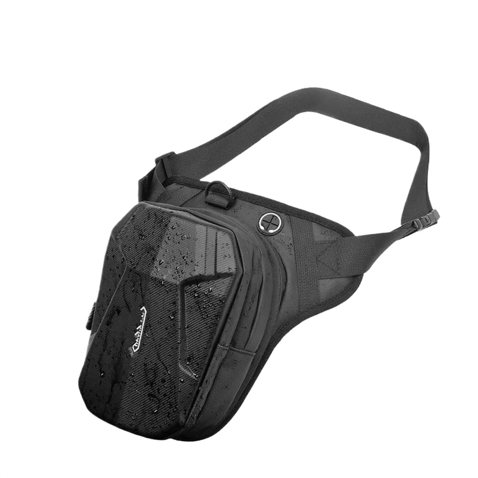 ZXYIWSDF Motorradsatteltaschen Motorrad-Beintasche, Hartschalen-Motorrad-Hüft-Gürteltasche, Erweiterbare Handy-Geldbörse Für Outdoor-Reiten, Radfahren von ZXYIWSDF