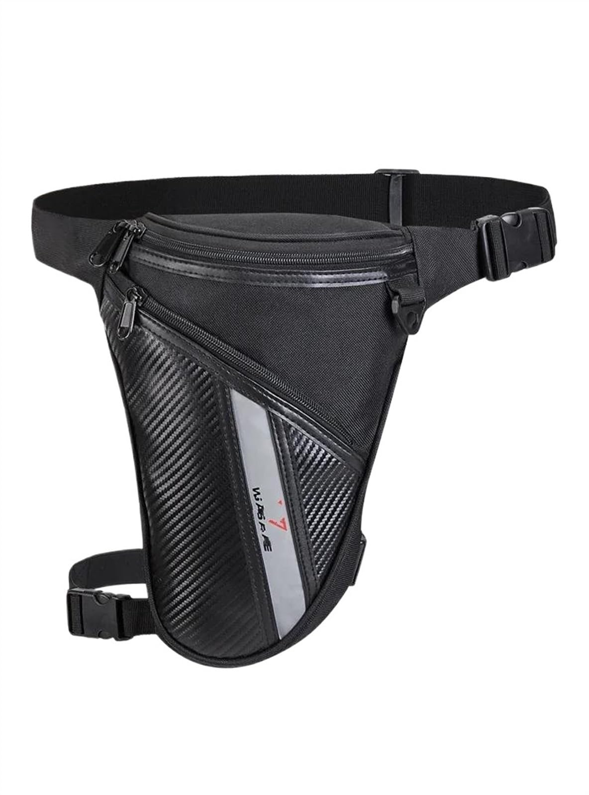 ZXYIWSDF Motorradsatteltaschen Motorrad-Beintasche, Taillenabfall, Oberschenkel, Hüftgurt, Fahrradfahrer, Reisen, Outdoor-Tasche, Motorrad-Hüfttasche, Motocross von ZXYIWSDF