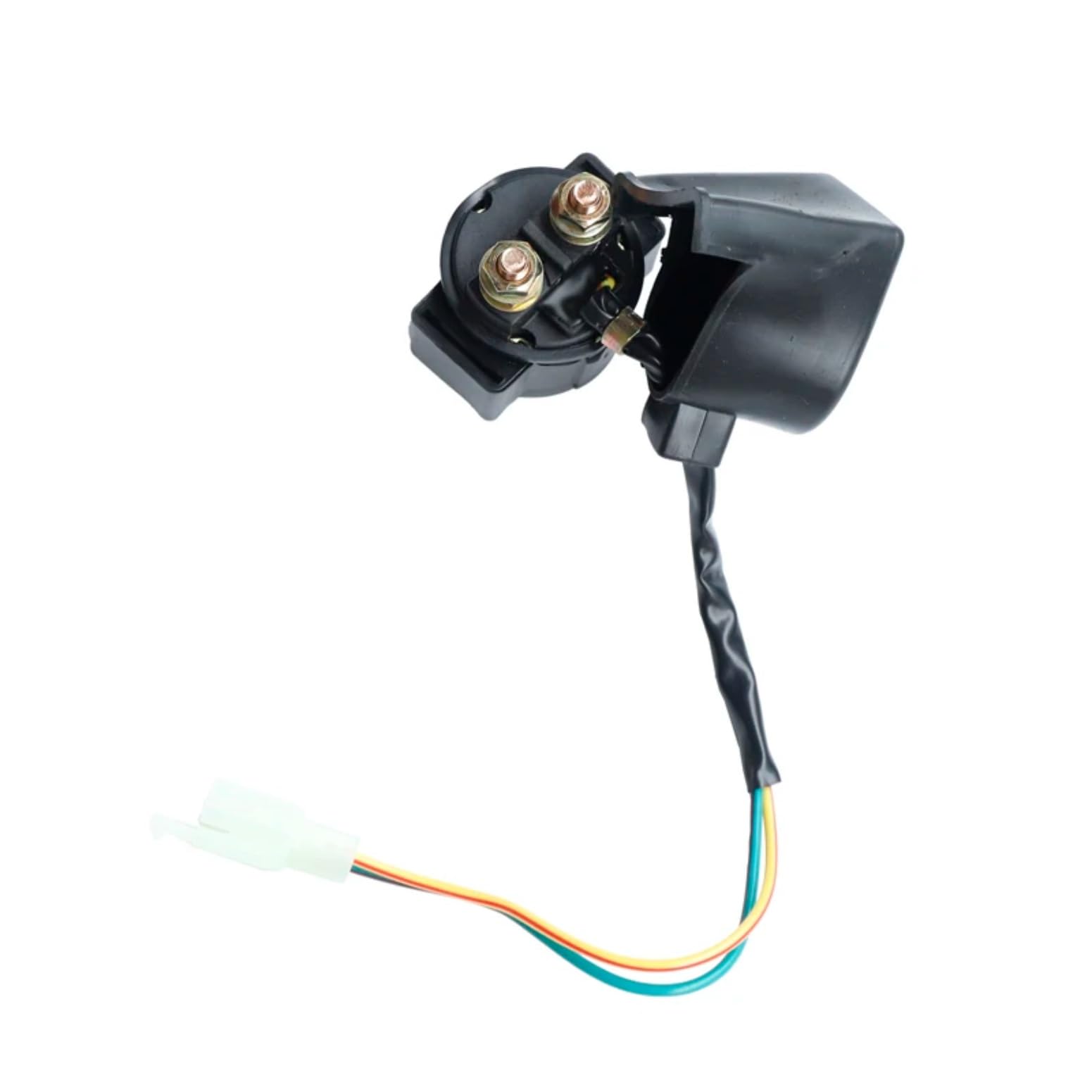 ZXYIWSDF Stecker Regler Gleichrichter Kompatibel Mit 50cc 70cc 90cc 110cc Halbwellengleichrichter 110, Hochspannungspaket Für Relais 110, Fünfpolige Zündung, Pit-Dirt-Bike-Motorrad(Relay) von ZXYIWSDF