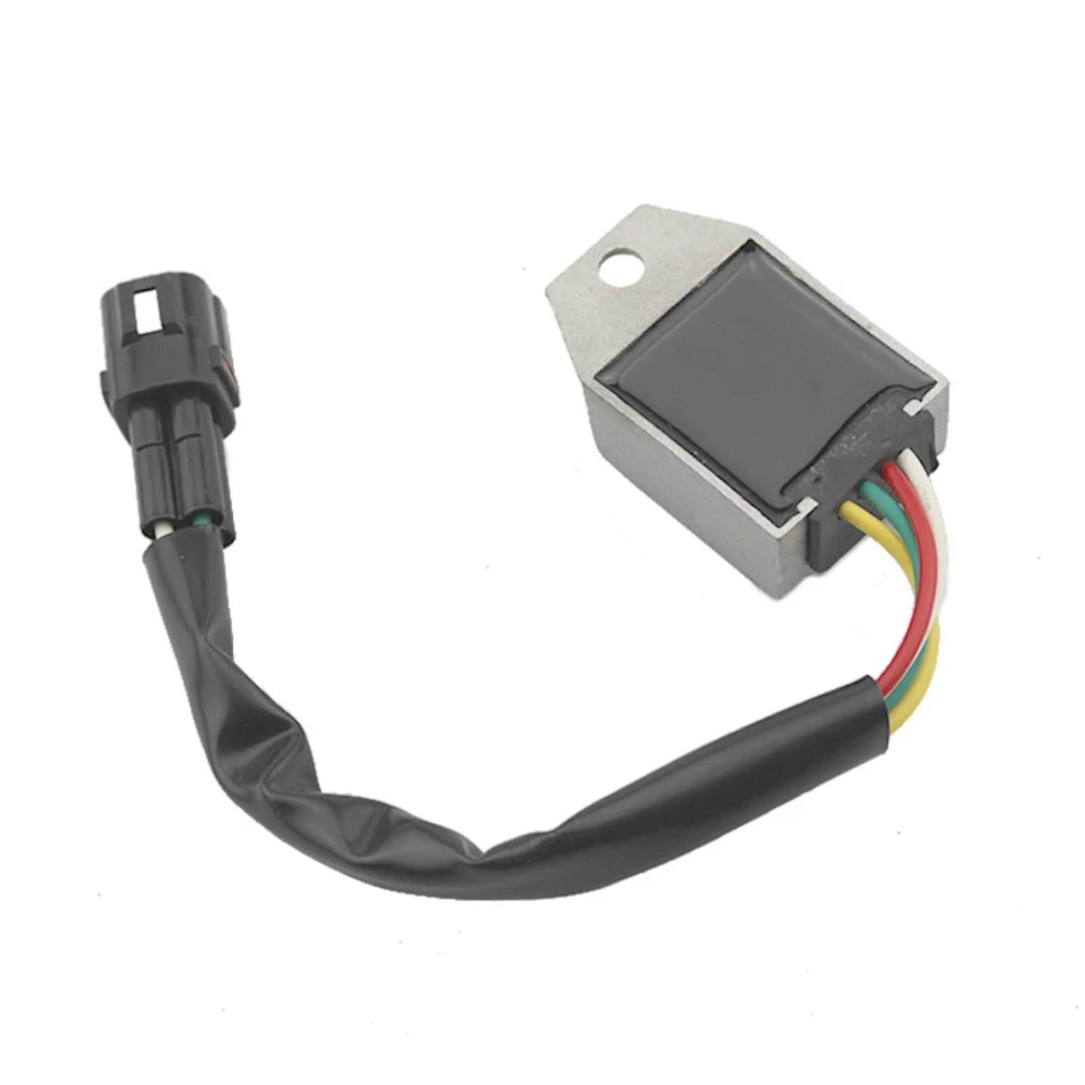 ZXYIWSDF Stecker Regler Gleichrichter Kompatibel Mit Yamaha Für YFM80 Für Raptor 80 2002–2008 Für YFM50 Für Raptor 50 2004–2007 2008 Motorrad-Gleichrichter 3GB-81960-10 5TH-81960-01 von ZXYIWSDF