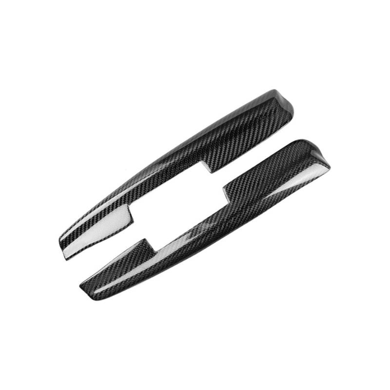 2PCS Auto Styling Carbon Fiber Scheinwerfer Augenbraue Augenlider Aufkleber Trim Abdeckung Aufkleber Zubehör Für Jetta,Für Bora 4 MK4 1999-2004 von ZYALUI