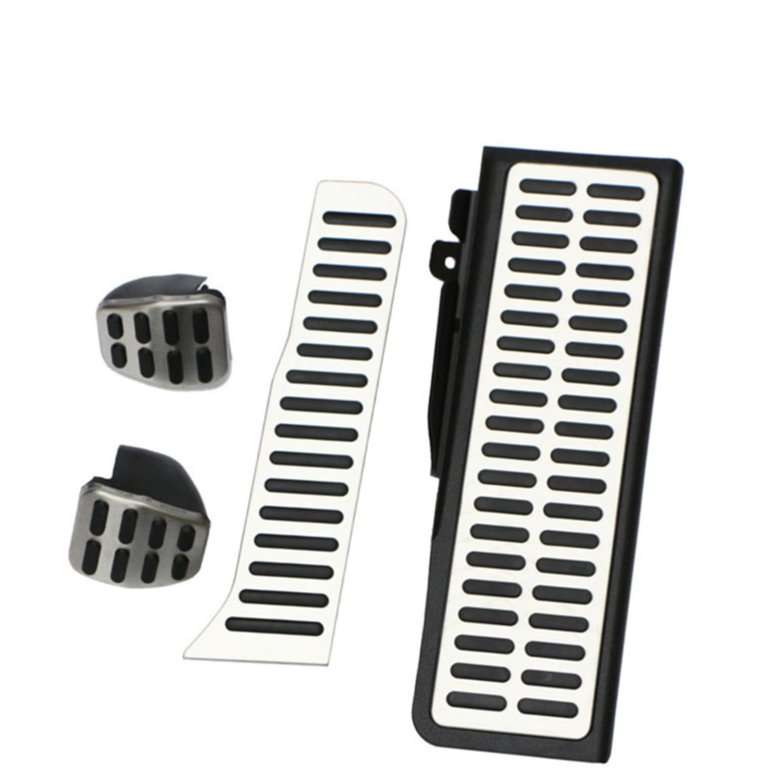 Für Skoda,Für Octavia A5,Für Superb,Für Yeti,Für Seat,Für Audi A3 TT Car Accessories Footrest Gas Brake Pedal Clutch Pedal(4Pcs MT with Rest) von ZYALUI