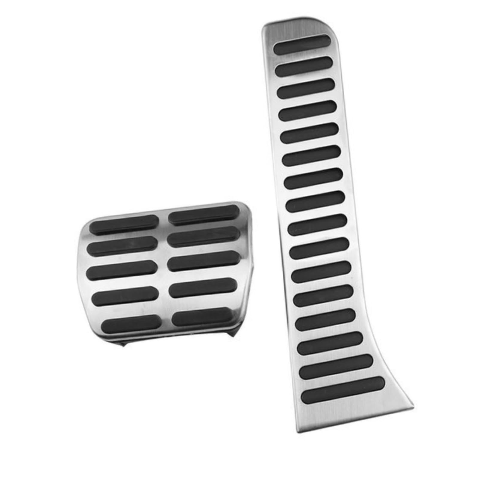 Für VW,Für Passat CC B7,Für Scirocco,Für Jetta,Für Golf Mk6 GTI RHD Auto Stainless Steel Foot Pedals Gas Clutch Brake Rest Pedal Cover(at Without Rest) von ZYALUI