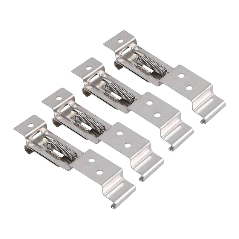 4PCS/Set Lizenz Frame Set Number Platine Clip Frame Number Halten Lizenzhalterungen Einfache Installation Für LKW von ZYKEJJDDAK