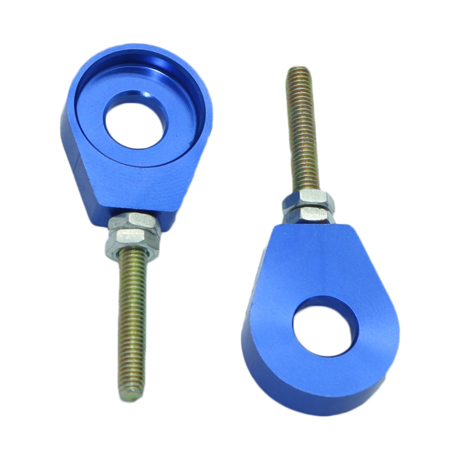 ZYKEJJDDAK 1 Paar Kettenspanner Einverstander 12 Mm/15 Mm Ersatzkettenspanner Für 50 70 Roller Dirt Pit Bike von ZYKEJJDDAK