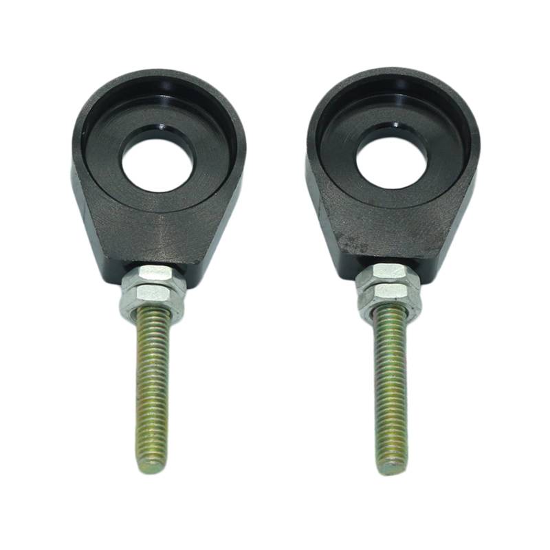 ZYKEJJDDAK 1 Paar Kettenspanner Einverstander 12 Mm/15 Mm Ersatzkettenspanner Für 50 70 Roller Dirt Pit Bike von ZYKEJJDDAK