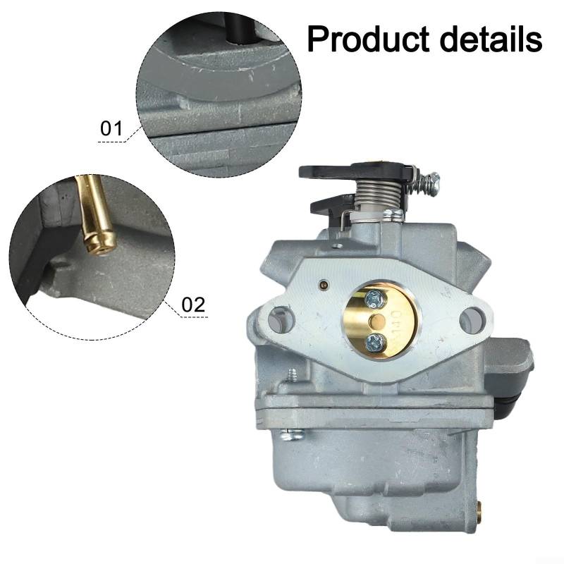 ZYNCUE Marine Motor Vergaser Ersatz für Mercury 3,5HP 4HP 5HP 6HP Außenborder MF3.5 MFS4 MFS5 NFS4 für Nissan für Tohatsu Bootsmotor von ZYNCUE