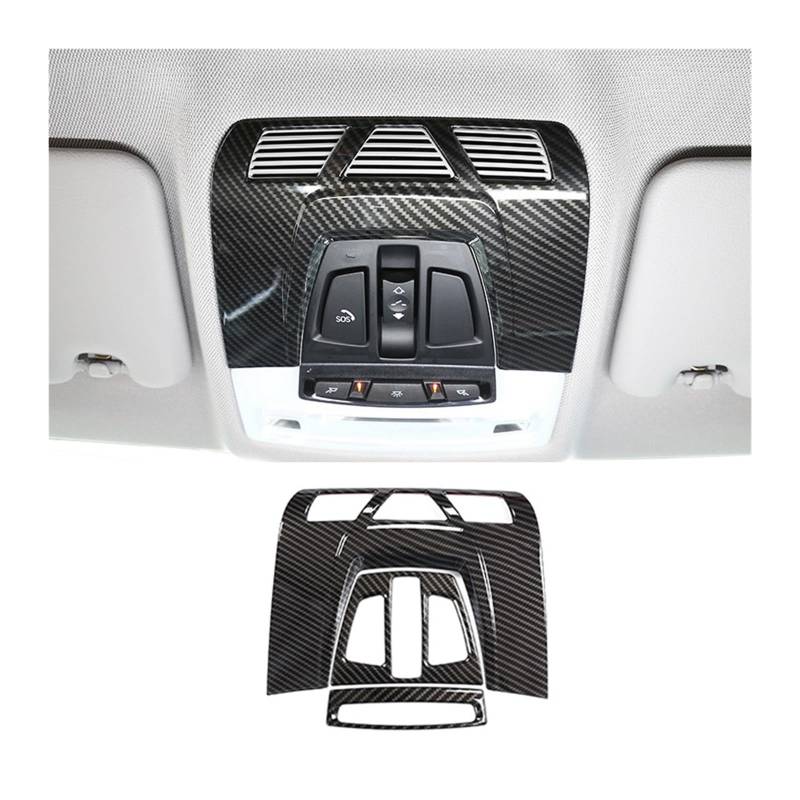 Auto Interieur Dekor Für 1 2 3 4 Serie X1 X2 X5 X6 Auto innen Vorne Lesen Lampe Panel Abdeckung Trim innen Auto Interieurleisten (Größe : Stil 1) von ZYOTRI