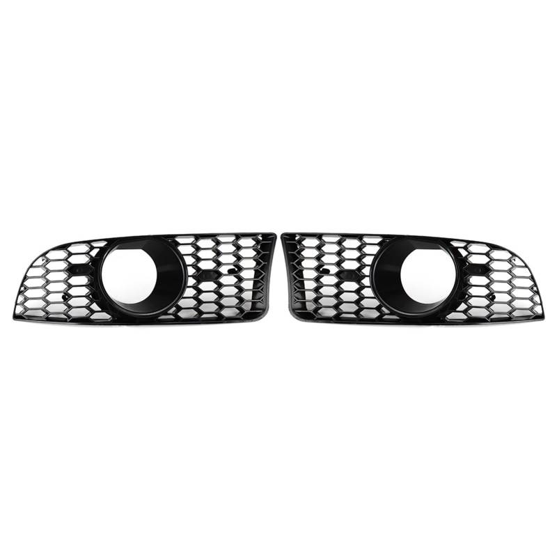 ZYQRXJ Honeycomb Hex Auto Frontstoßstange Nebelscheinwerfer Surround Grill Schutz, for, for E90 E91 E92 E93 2004-2012 Nebelscheinwerfer Kühlergrill Abdeckung Trim Nebelscheinwerfergitter(A) von ZYQRXJ