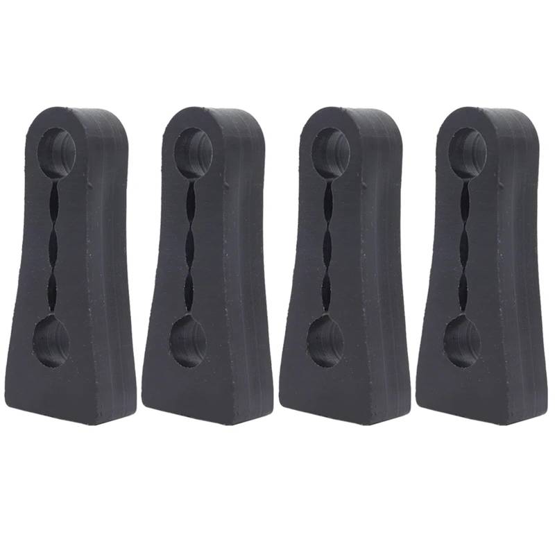 ZYQRXJ for Toyota, Prius XW20 2004 2005-2018, for Land Cruiser, J100, Türschlossdämpfer-Puffer-Dämpferdichtung Stoßdämpfungsschutz Autotürdämpfer(4Pcs) von ZYQRXJ