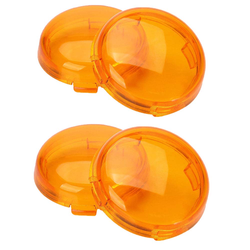 ZYTC Motorrad Blinker Lens Kit 4pcs Amber Lens Für Harley von ZYTC