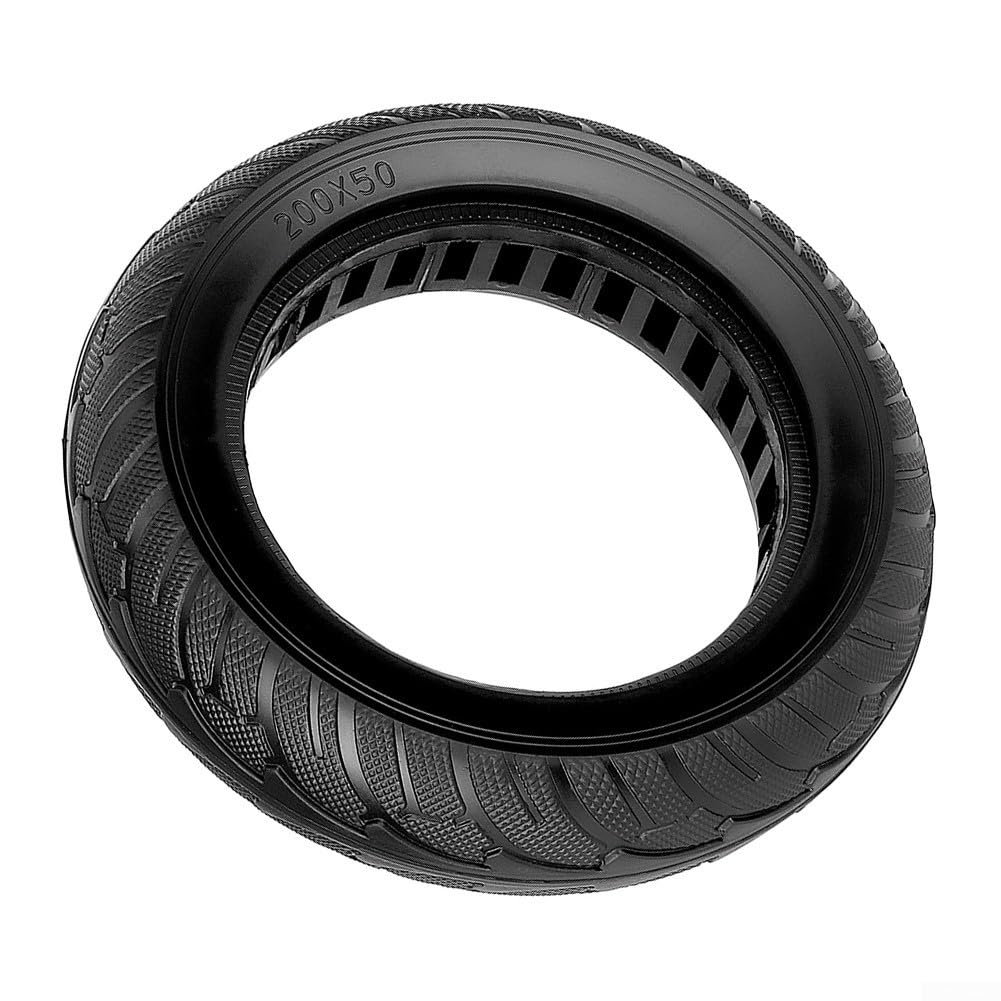 20,3 cm Elektrorollerreifen, bürstenloser Motor, Hinterrad 200 x 50, solide schwarze Reifen von ZYWUOY