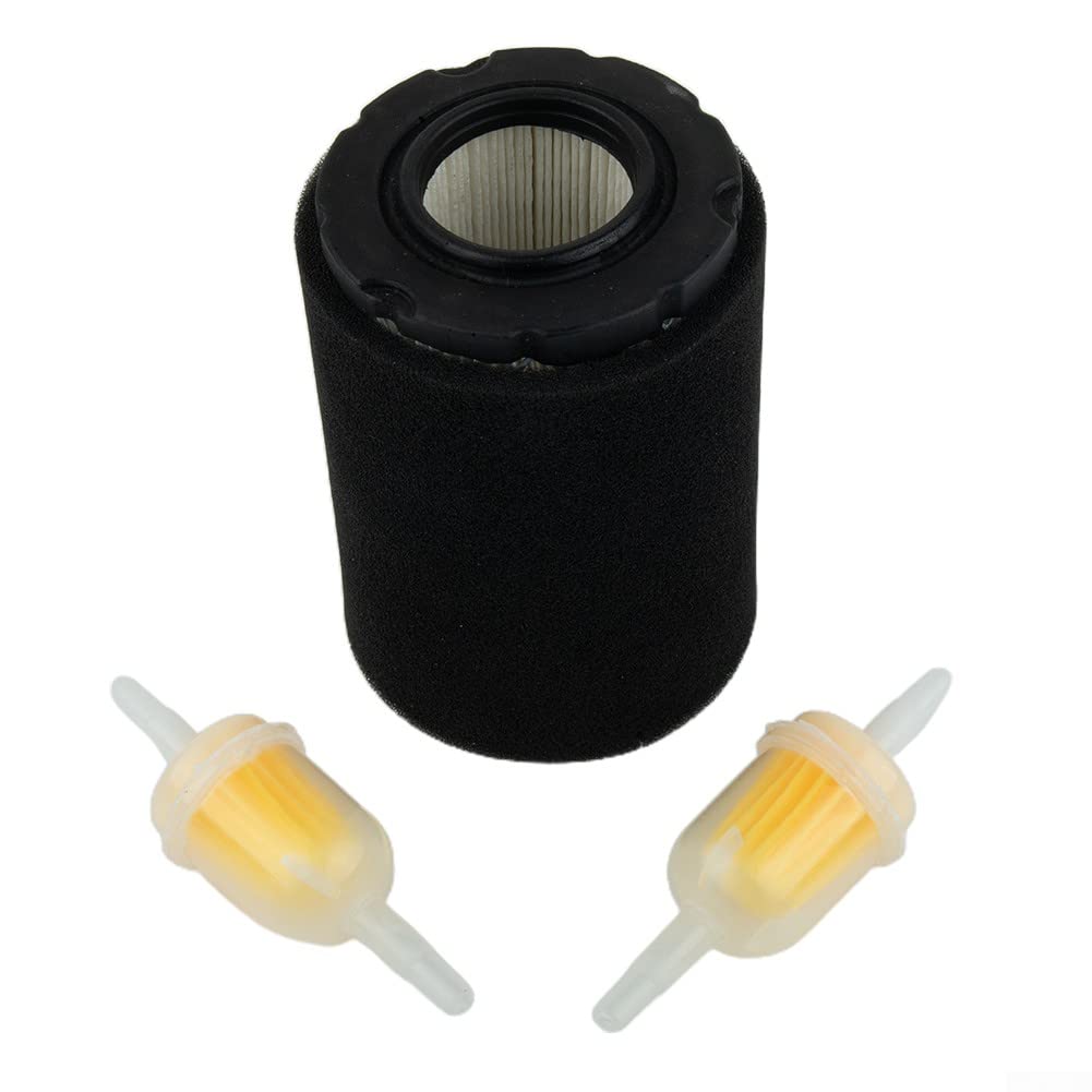 Luftfilter- und Kraftstofffilter-Set für Intek Motoren 15 5 PS bis 19 5 PS, ersetzt für 796031, 590825, MIU13038 von ZYWUOY