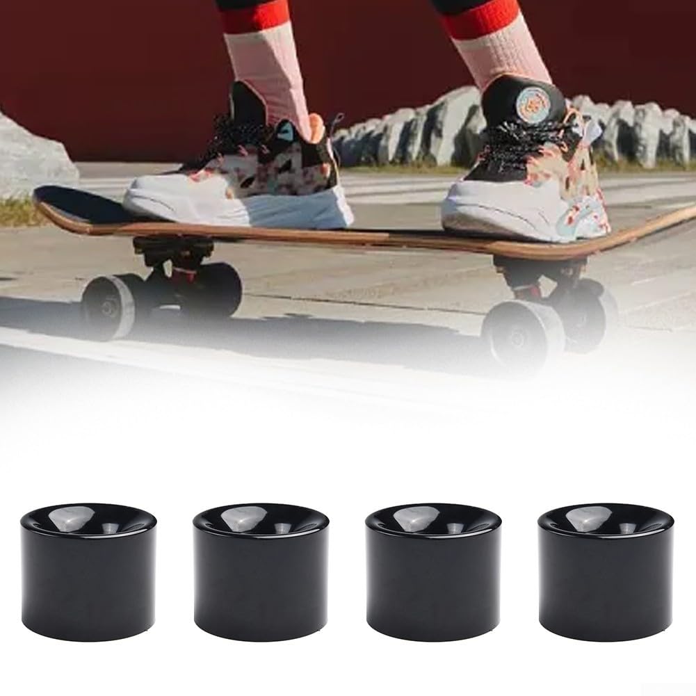 Verbessern Sie die Leistung Ihres Skateboards mit Rollen und ABEC9-Kugellagern, 4er-Set (schwarz) von ZYWUOY