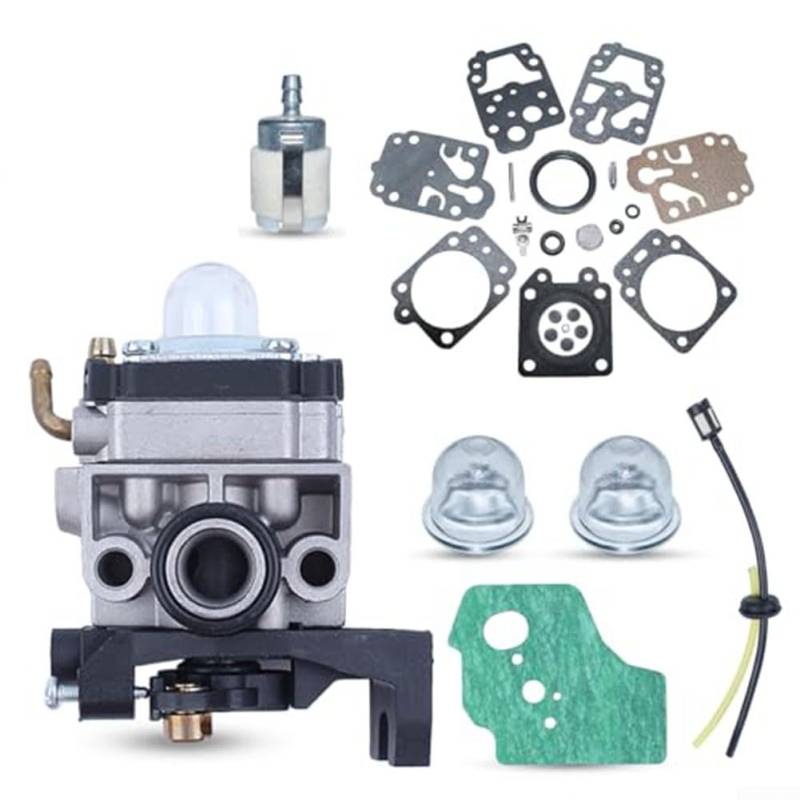 Vergaser-Set, Vergaser für Vergaser Dichtungssatz für Honda GX35 HHT35 HHT35S Motor-Trimmer, für Trimmer und Freischneider von ZYWUOY