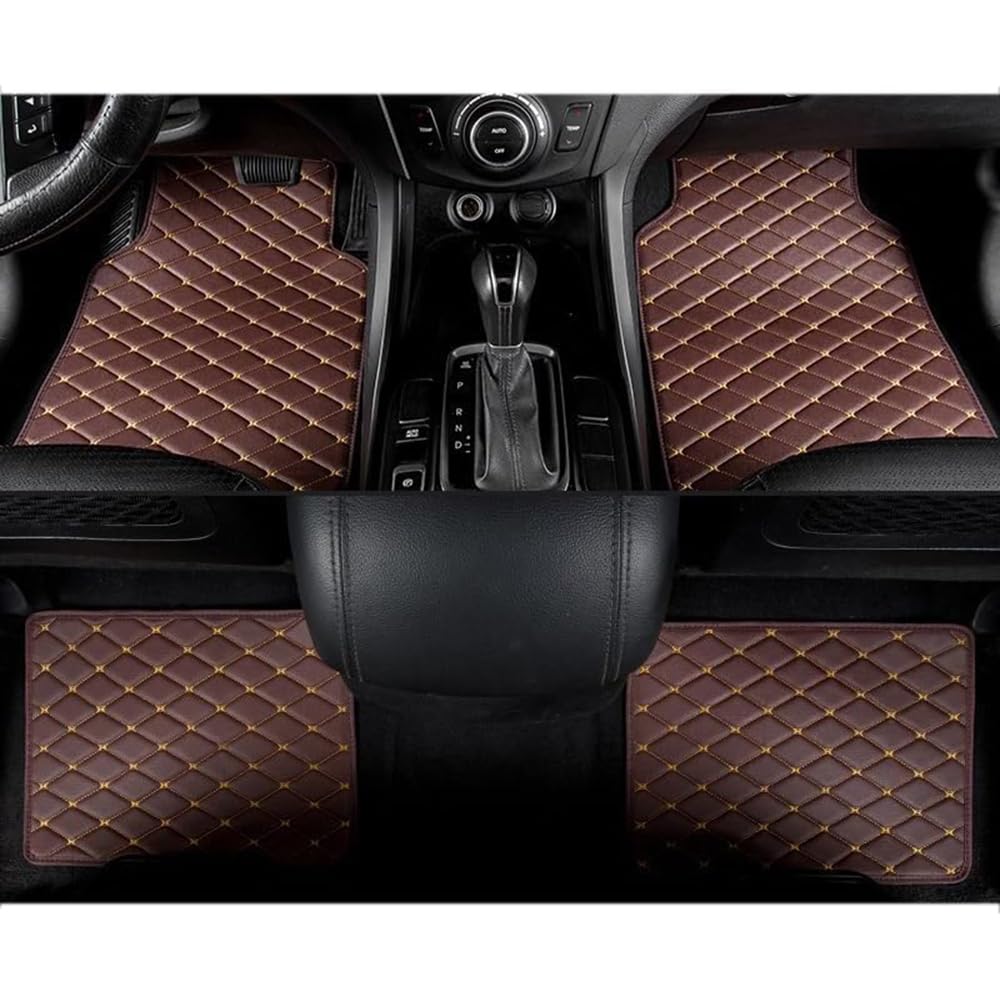 Auto Fußmatten für Jaguar F-PACE（X761 2016+,Garagenbodenmatte Allwetter Fussmatte Wasserdicht Staubdicht rutschfest Verschleißfeste Zubehör,E von ZYYUUJ