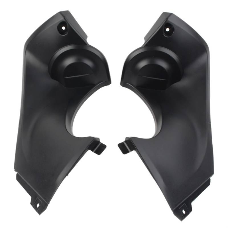 ZZHMAZ [Replacement] for YZF-R6 1998-2002 Motorradeinlass for Ram Air Tube Cover Verkleidung Gugel for Yamaha for YZF R6 1998 1999 2000 2001 2002 schwarzes ABS von ZZHMAZ