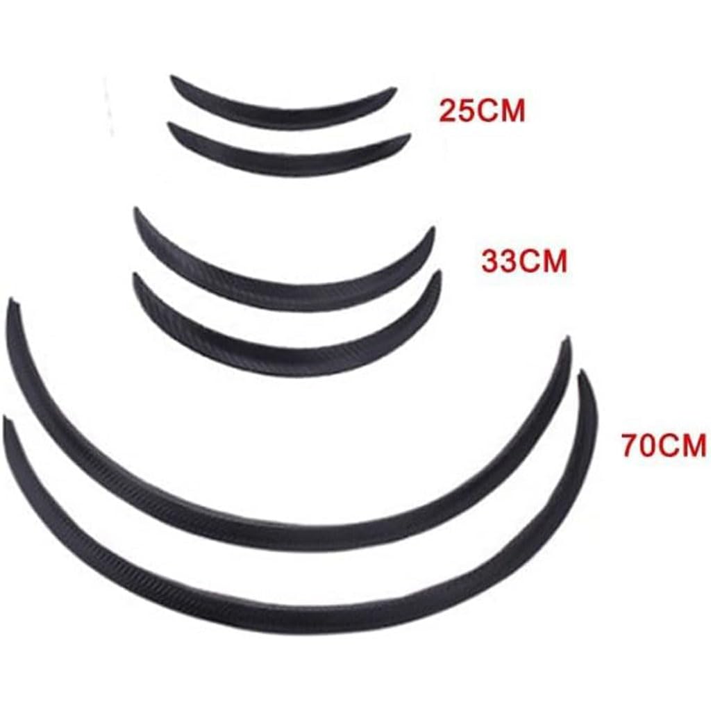 Auto-Rad-Augenbraue Für Peugeot 206 207,Auto Kotflügel Radlauf Verbreiterung Kotflügelverbreiterung Schutz Dekoration Zubehör,C/70cm von ZZRSXZSR