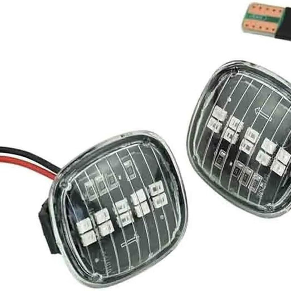 Blinker im Rückspiegel für Audi A3 8L A4 8D A4 S4 B5 A8 D2 1994 1995 1996 1997-2000,Rückspiegel Blinker Licht Äußere Flügel Spiegel Lampe Anzeigeleuchte Auto Modifikations Zubehör von ZZRSXZSR