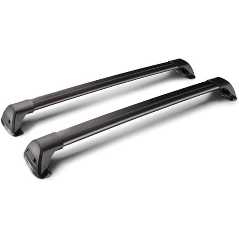 Dach Querstreben für Jeep Grand Cherokee WK2 SRT-8 2012-2020,Auto Dachträger Querstreben Auto Schienen Rack Aluminium Anti-Rost Querträger Dach Gepäck Ersatzteile Set,Schwarz von ZZRSXZSR