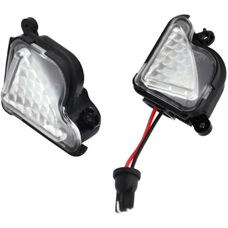 ZZRSXZSR Blinker im Rückspiegel für Skoda Octavia 2009-2013 SUPERB 2008-2014,Rückspiegel Blinker Licht Äußere Flügel Spiegel Lampe Anzeigeleuchte Auto Modifikations Zubehör,D/Puddle Light von ZZRSXZSR