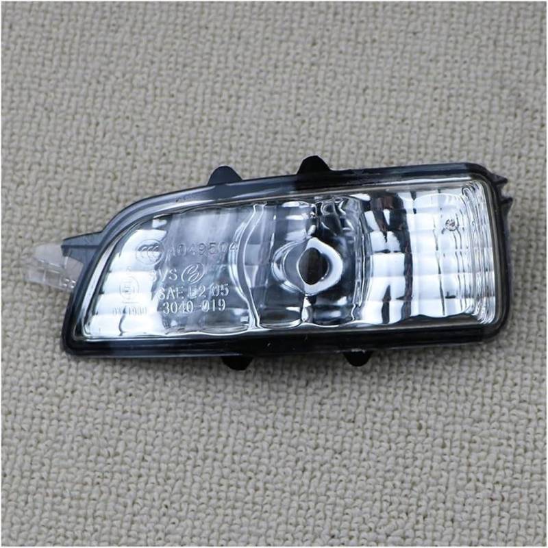 ZZRSXZSR Blinker im Rückspiegel für Volvo S40 S60 S80 C30 C70 V50 V70 2007 2008 2009,Rückspiegel Blinker Licht Äußere Flügel Spiegel Lampe Anzeigeleuchte Auto Modifikations Zubehör,A/Left von ZZRSXZSR