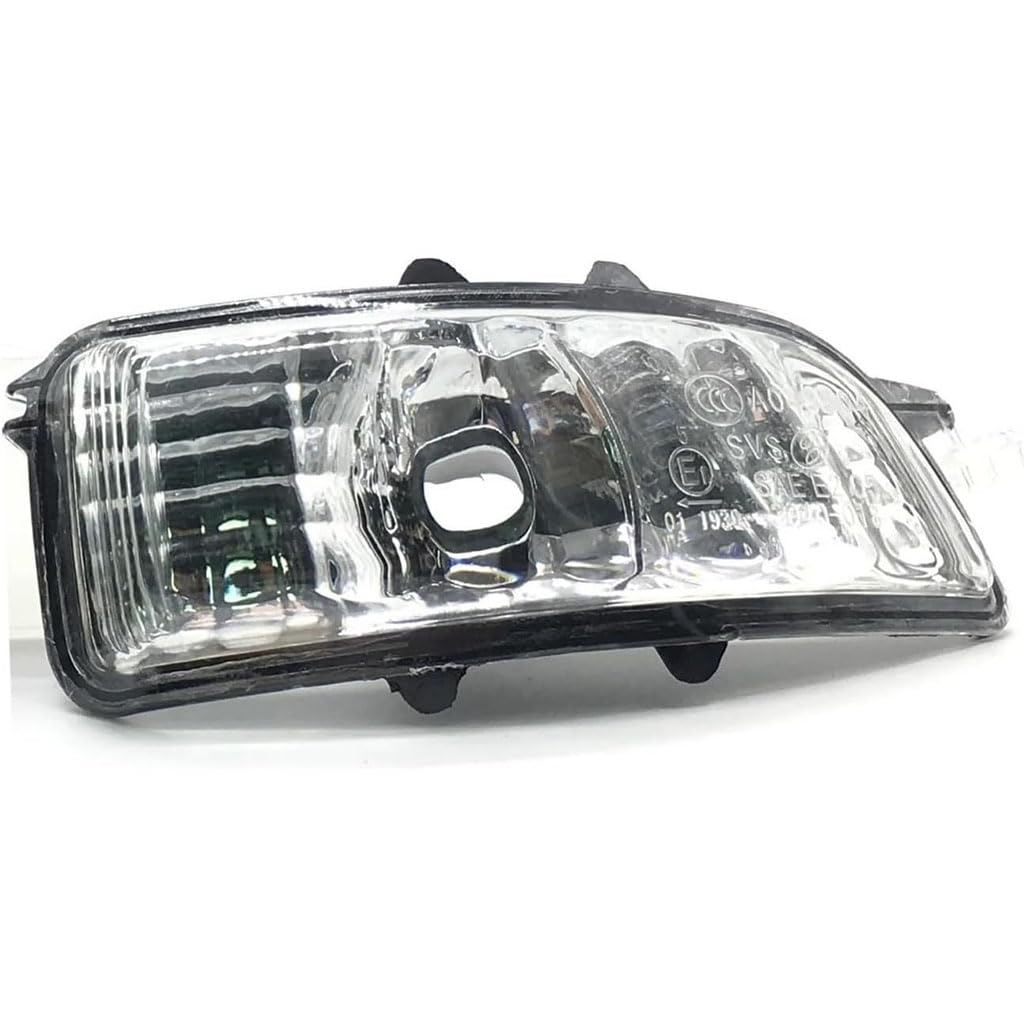 ZZRSXZSR Blinker im Rückspiegel für Volvo S40 S60 S80 C30 C70 V50 V70 2007-2012 2011 2010 2009 2008,Rückspiegel Blinker Licht Äußere Flügel Spiegel Lampe Anzeigeleuchte Auto Modifikations Zubehör von ZZRSXZSR