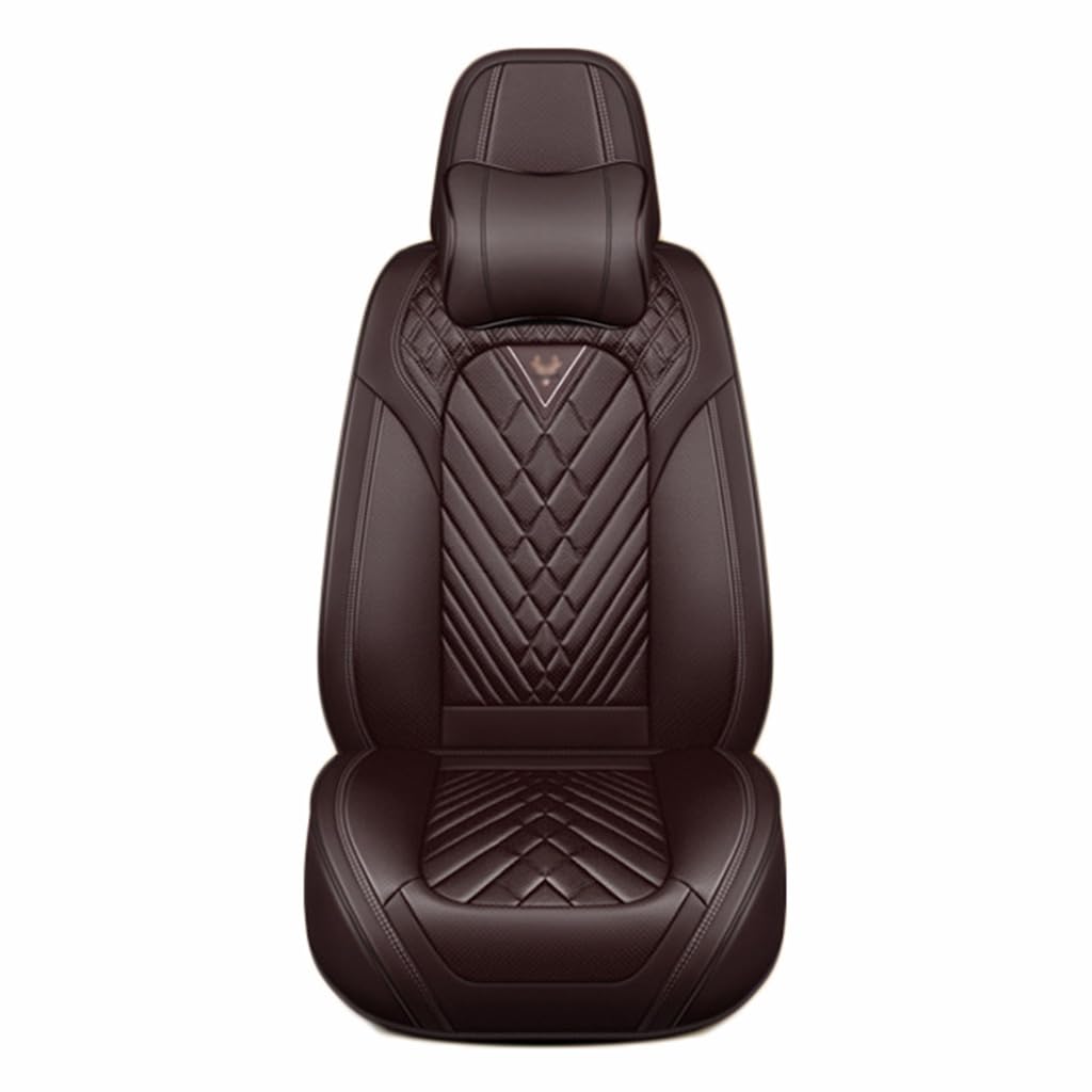 Auto Sitzbezüge für Peugeot 3008 2017-2023,Auto Leder Sitzbezügesets sitzschoner aus Wasserdicht Atmungsaktiv Innenraum Sitzs ZubehöR,B von ZZRZBBNB