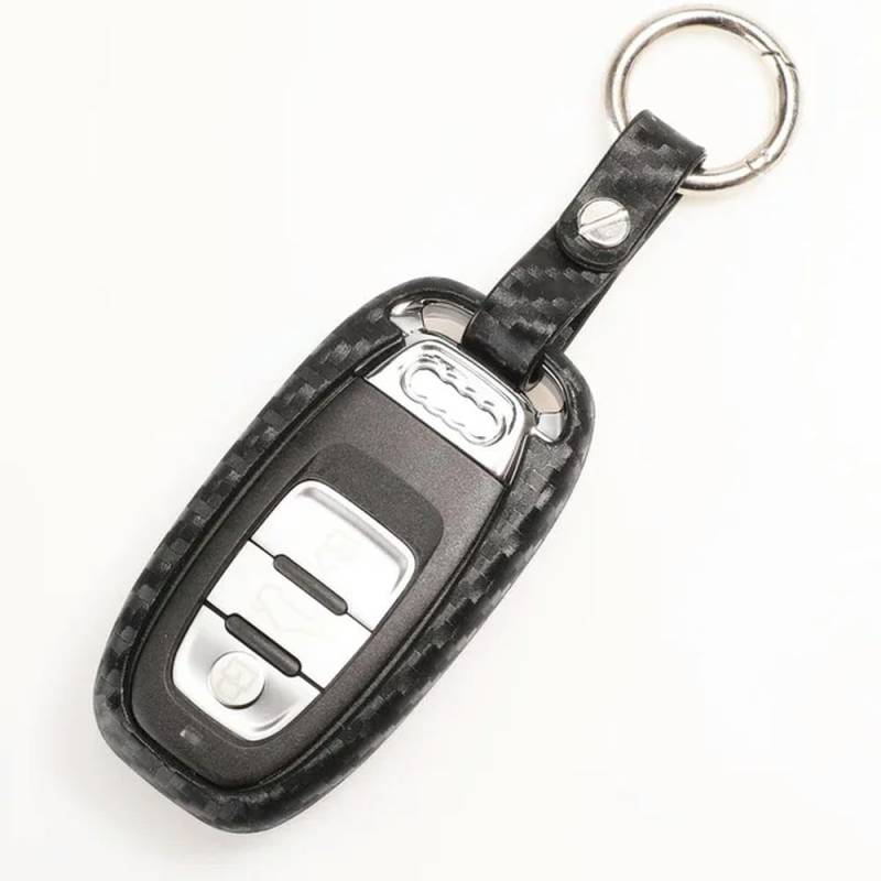 ZZYAYM - Autoschlüsselhülle Silikon-Schlüsseletui Fernbedienungshülle - passt für Audi A4 A4L A5 A6 A6L Q5 S5 S7 von ZZYAYM