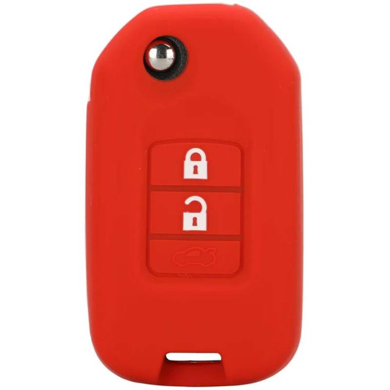 ZZYAYM - Autoschlüsselhülle Silikon-Schlüsseletui Fernbedienungshülle - passt für Honda FIT XRV VEZEL City Jazz CIVIC HRV von ZZYAYM