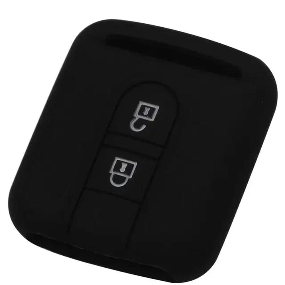ZZYAYM - Autoschlüsselhülle Silikon-Schlüsseletui Fernbedienungshülle - passt für Nissan Qashqai Micra Navara Almera New von ZZYAYM