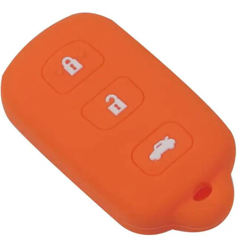 ZZYAYM - Autoschlüsselhülle Silikon-Schlüsseletui Fernbedienungshülle - passt für Toyota Camry 2000-2005 von ZZYAYM