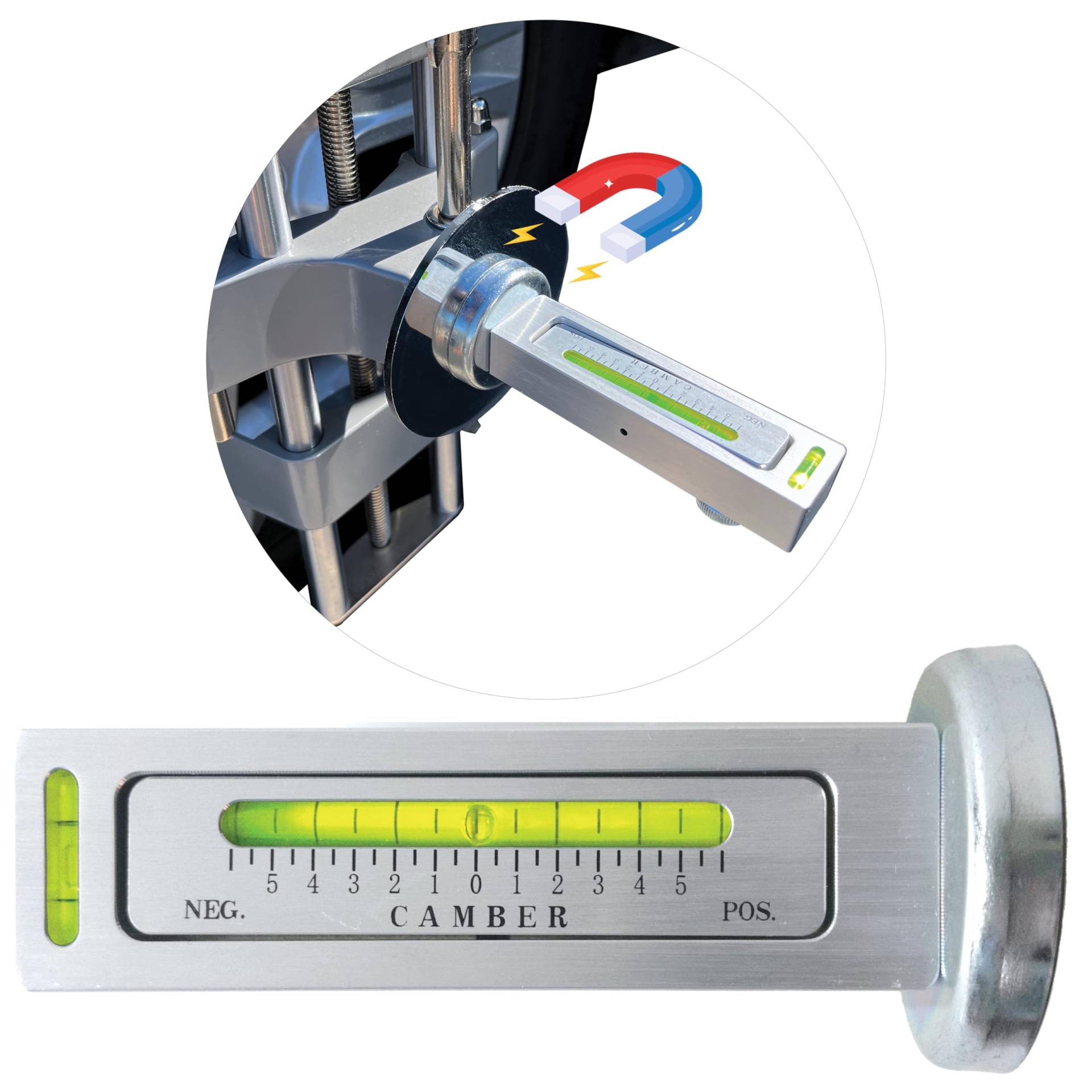 Zackman Scientific AutoSolo Spurvermessungswerkzeug - Magnetisches Spurvermessungsgerät für präzise Einstellungen von Zackman Scientific