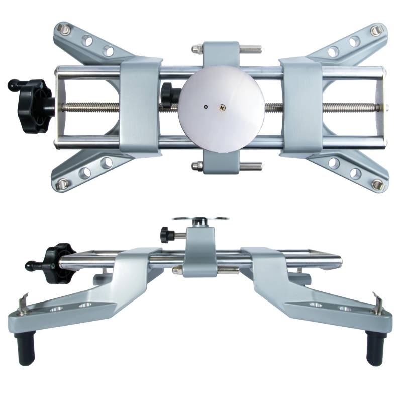 Zackman Scientific AutoSolo 3D DSP Ausrichtklemme für Räder & Magnetadapter für Sturzmesser - Wesentliches Ausrichtungszubehör für Reifen - Passend für 11-25" Felgen (1 Stück) von Zackman Scientific