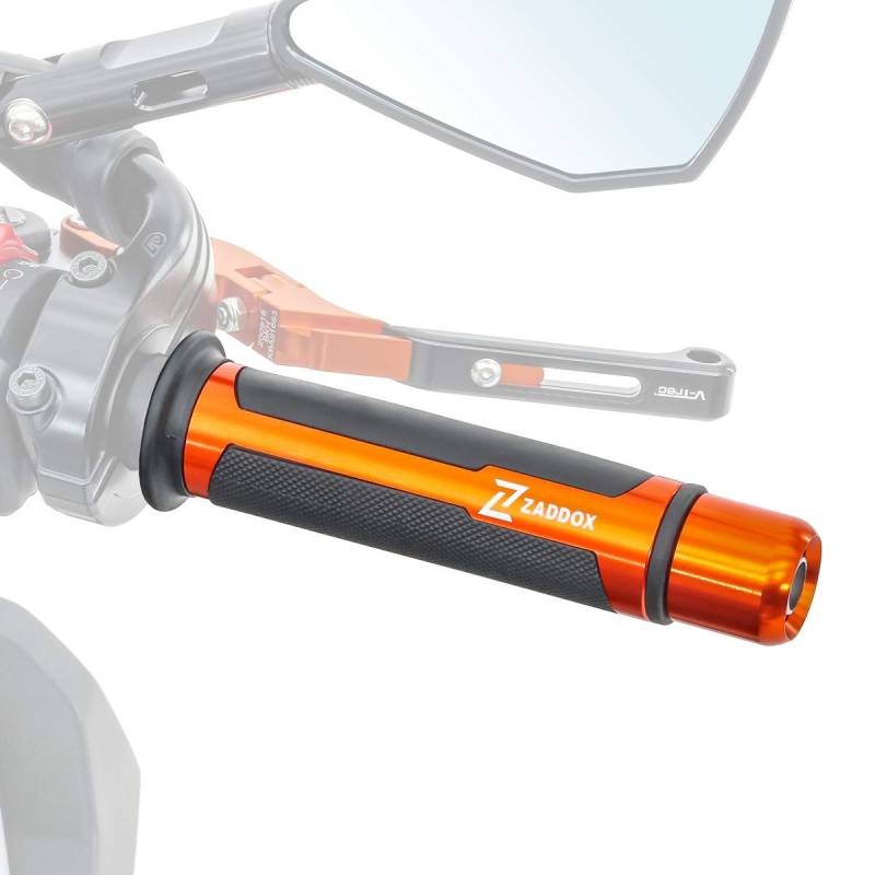 Lenkergriffe für KTM RC 390 / RC 125 LG4 orange 22mm von Zaddox