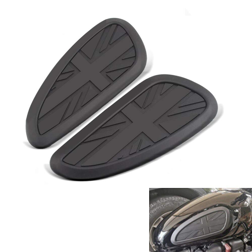 Tankpad/Tankschutz Seitlich für Triumph Rocket III Classic 06-09 RST von Zaddox