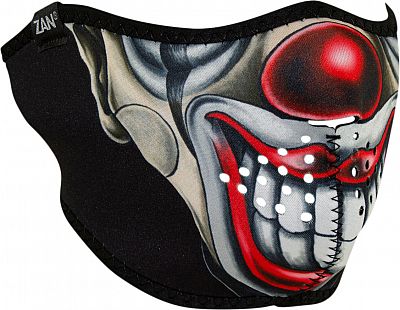 Zan Headgear Chicano, Halbmaske - Schwarz/Beige/Grau/Rot - Einheitsgröße von Zan Headgear