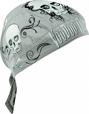 Zan Headgear Flydanna Voodoo Child, Kopftuch - Grau/Weiß/Schwarz - Einheitsgröße von Zan Headgear