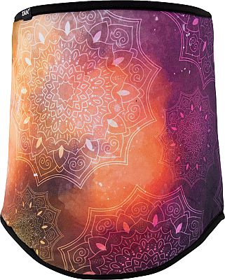 Zan Headgear SF Starry Mandala, Halswärmer - Violett/Orange/Weiß - Einheitsgröße von Zan Headgear