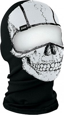 Zan Headgear Skull, Sturmhaube - Schwarz/Weiß - Einheitsgröße von Zan Headgear