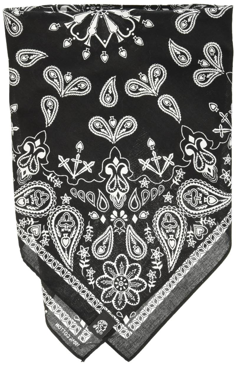 Zanheadgear 3in1 Bandana mit Klettverschluss, 100% Baumwolle von ZAN