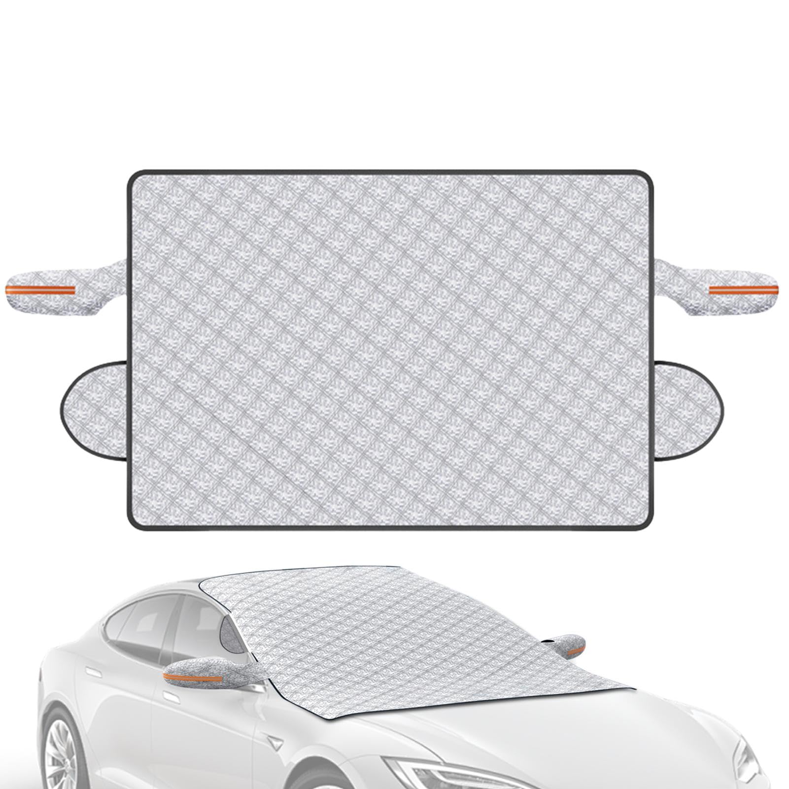 Zasdvn Schneeabdeckung für Auto, Auto-Windschutzscheibenabdeckung für Icesnow | wasserdichte Winter-Windschutzscheibenabdeckung für Schnee, | Magnetisch, Spiegel, Winterschutz, von Zasdvn