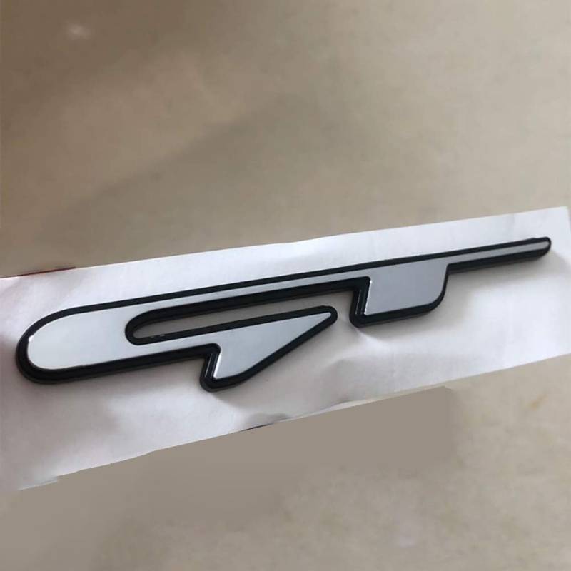 Auto Emblem Badge für Peugeot 206 308 GT Line,Kofferraum Heckklappen Aufkleber Emblem Abzeichen Ersatz Auto Dekoration Zubehör von ZcwQfYA