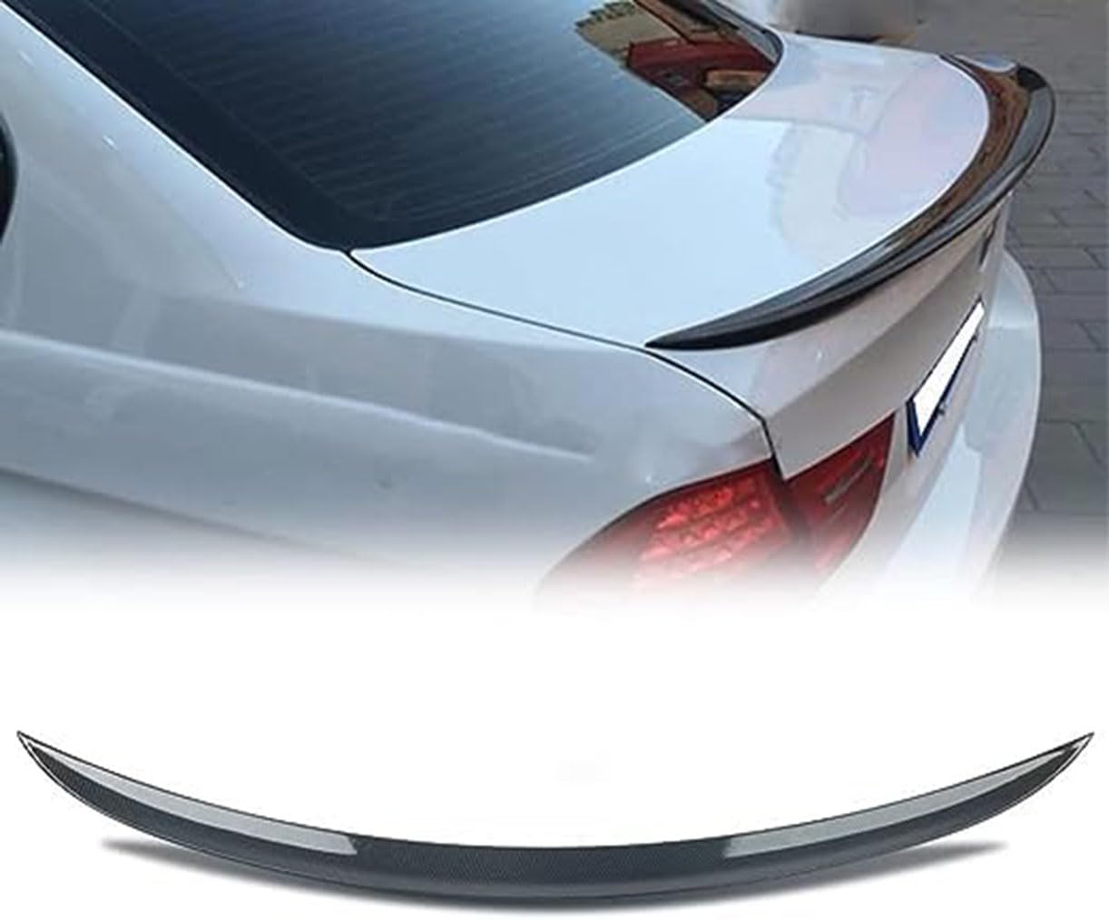 Auto hinten Dach Spoiler Flügel, Auto Fenster Oben Schwanz Flügel, für BMW 3er E90 2005–2011 von ZeQYyN