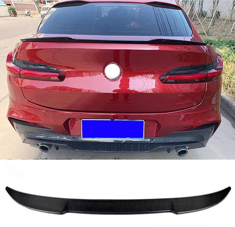 Auto hinten Dach Spoiler Flügel, Auto Fenster Oben Schwanz Flügel, für BMW X4 G02 2020 2021 von ZeQYyN