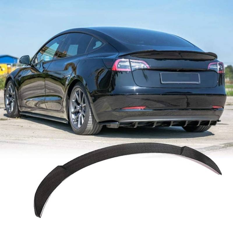 Auto hinten Dach Spoiler Flügel, Auto Fenster Oben Schwanz Flügel, für Tesla Model Y 2019 2020 2021 von ZeQYyN