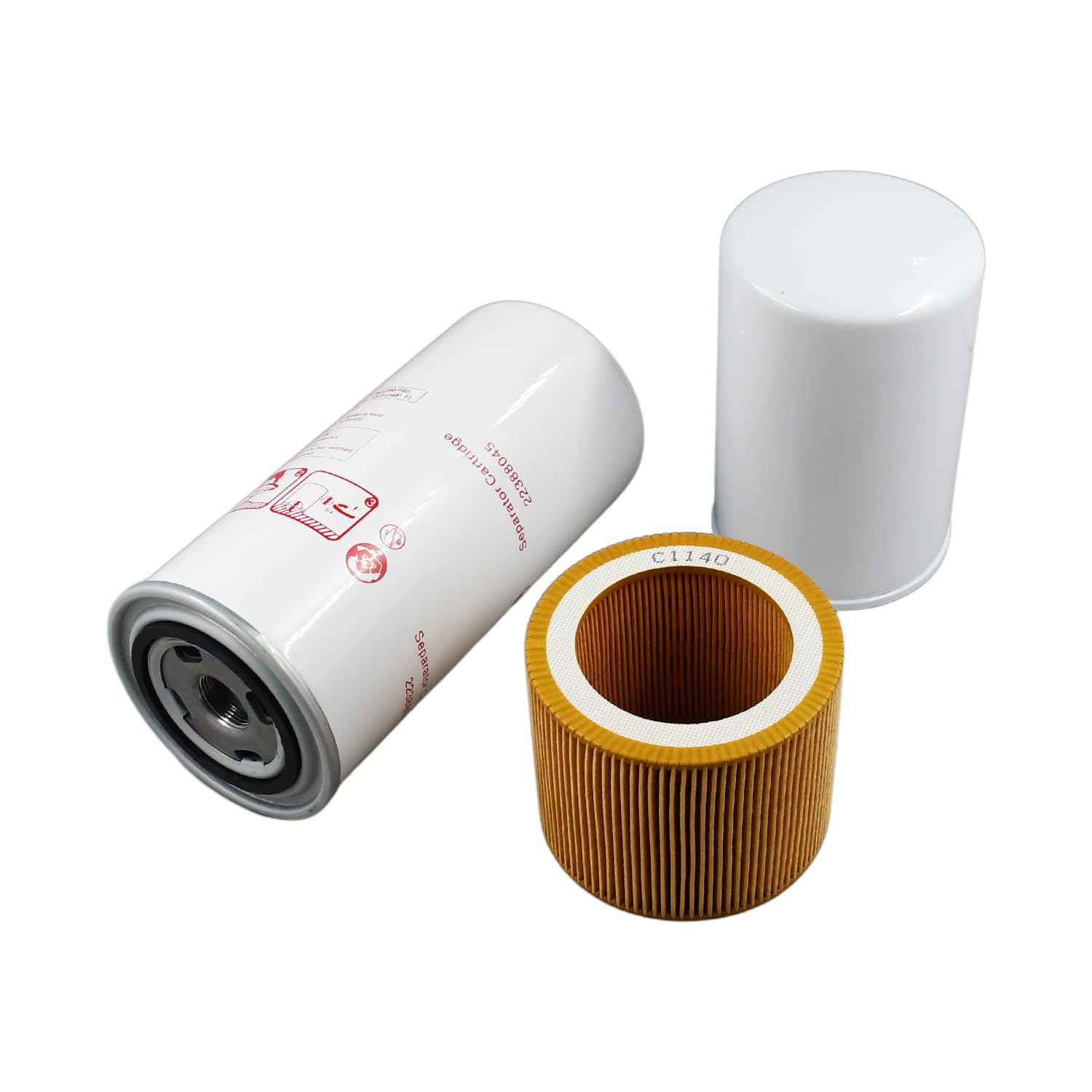 Zeenparts 24121212 22388045 Filter-Set, kompatibel mit Ingersoll-Rand Schrauben-Luftkompressor SSR UP5 UP6-5 UP6-15C von Zeenparts