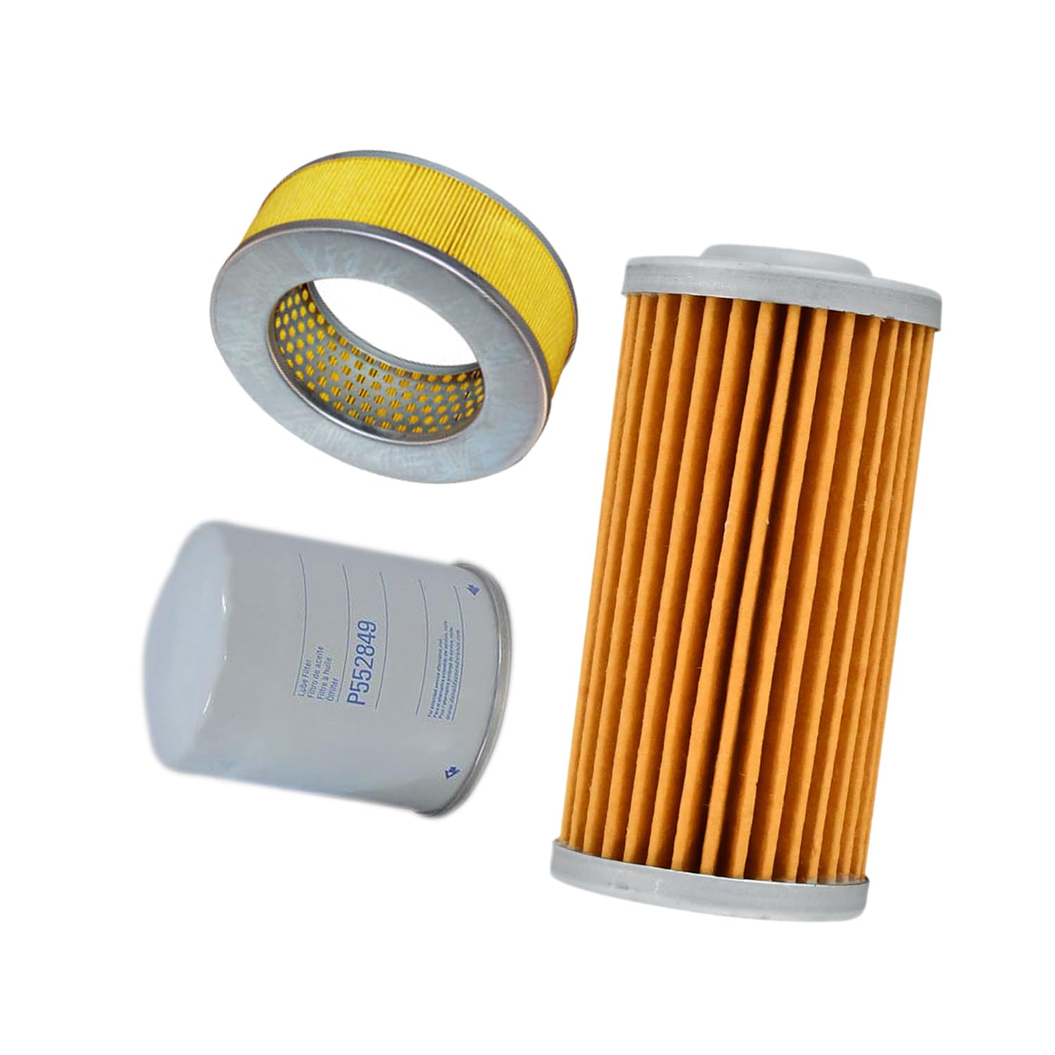 Zeenparts P552849 Filter-Set 124295-12560 104500-55710 Kompatibel mit Yanmar Traktor YM2500 YM3000 Motor 3T84 3T80 von Zeenparts