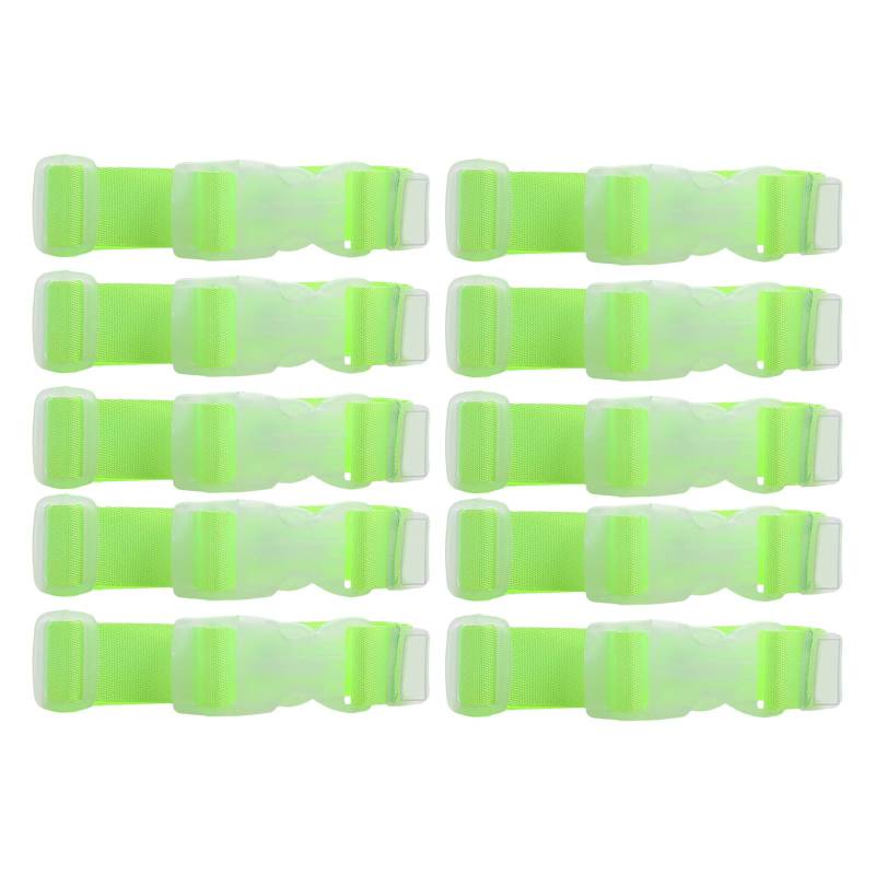 10 Pcs Gepäckbänder Einstellbarer Hanggürtel Für Schüler Und Reisen Sicher Geeigneter Gürtel Für Handtasche Und Sachen von Zenlir