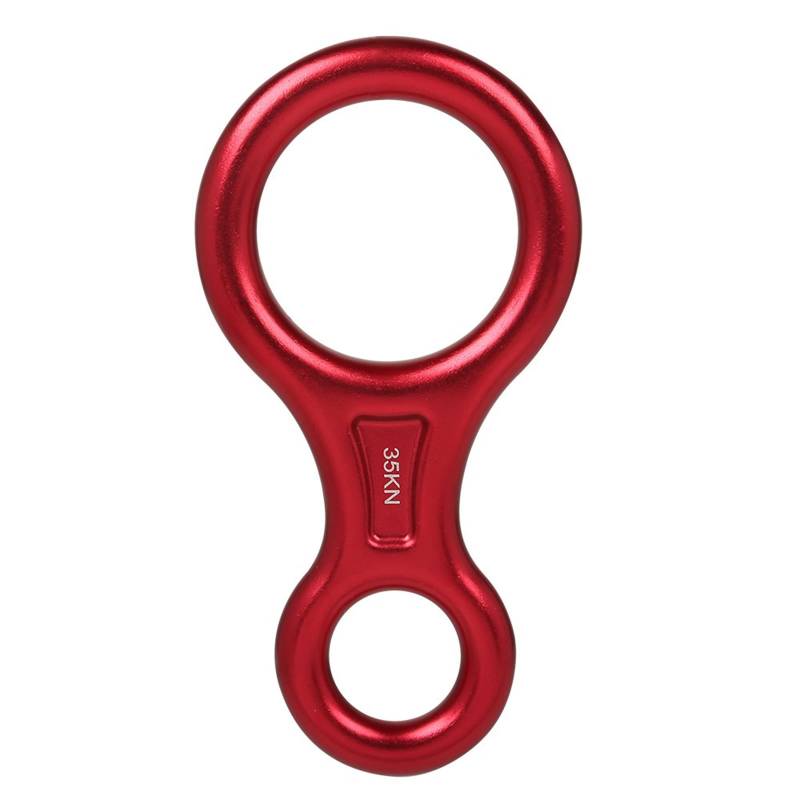 Zenlir Professionelles 35KN Figure Eight Belay Descender Sicheres Kletterzubehör Für Outdoor Abenteuer Bergsteigen von Zenlir